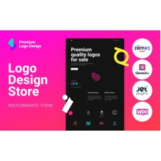 Logoster - Creative And Modern Logo Design Shop WooCommerce Theme
