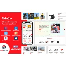 RideGo -  Bicycle & Motorcycle Elementor WordPress Theme