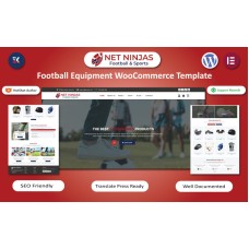 Net Ninjas - Football & Sports Equipment WooCommerce Template