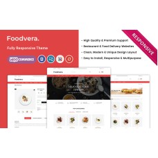 Foodvera - The Fast Food and Restaurant Store WooCommerce Theme