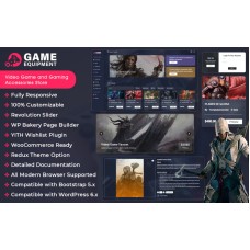 GameWorld - Video Game and Gaming Accessories Store Woocommerce Theme