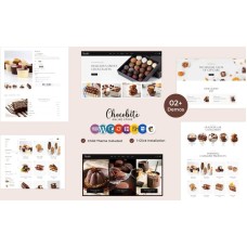 Chocobites - Chocolate, Sweets, Bakery, and Cake Elementor Woocommerce Website Template