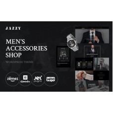 Jazzy - Men's Accessories Shop WooCommerce Theme