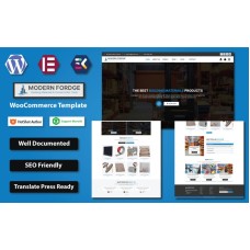 Modern Forge - Building Materials & Construction Tools Store WooCommerce Template