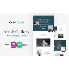 ZeroBuild - WooCommerce Art Gallery Theme That Boosts Your Shop