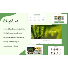 EcoPlant - Plant Store WooCommerce Theme