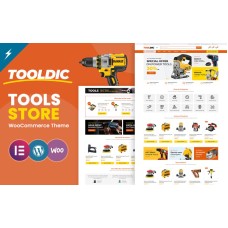 Tooldic - Power Equipment Tools and Auto Parts WooCommerce Theme
