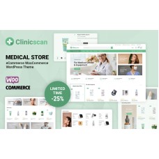 Clinicscan - Medical and Drug WooCommerce Theme