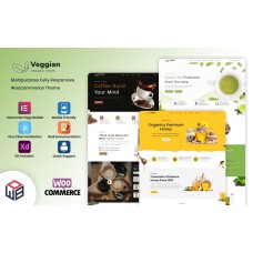 Veggian - Herbal Tea, Coffee & Honey Multipurpose WooCommerce Template
