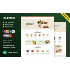 FreshMart – Grocery and Organic Elementor WooCommerce Theme