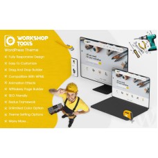 Workshop Tools Store WooCommerce Theme With AI Content Generator
