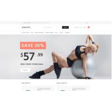 Athletic - Sports Store WooCommerce Theme