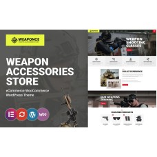 Weaponce - Gun Training, Shooting Club and Weapon WooCommerce Theme