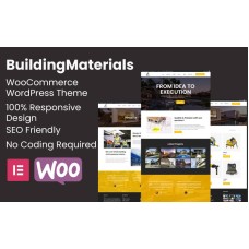 Building Materials WooCommerce WordPress Theme