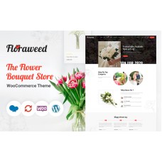 Floraweed - The Flower Store Responsive Woocommerce Template