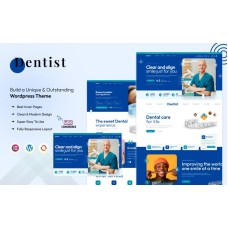 Dentist - Dental clinics Elementor WooCommerce Theme