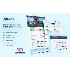 Shoes - Shoe Store Elementor WordPress Theme