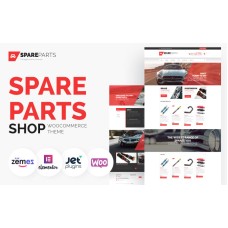 SpareParts - Spare Parts Shop ECommerce Modern Elementor WooCommerce Theme