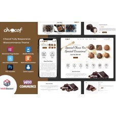 Chocof - Chocolate Sweets & Candy WordPress Elementor Theme