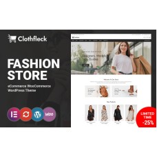 Clothfleck Fashion Designer Clothes WooCommerce Theme