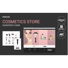 Imagus - Cosmetics Store, Beauty Center Elementor WordPress Theme