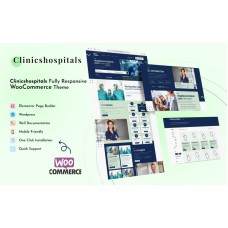 Clinics Hospitals - Medical & Hospitals Full Responsive Elementor Theme
