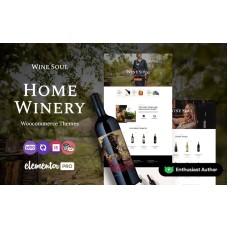 Winesoul - Wine And Winery Elementor WooCommerce Theme