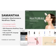 Samantha -  Cosmetics WooCommerce WordPress Theme