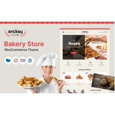 Sncksy - The Bakery Store Responsive WooCommerce Theme