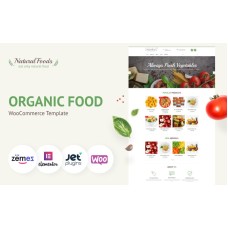 Natural Foods - Organic Food Template for Online Stores WooCommerce Theme