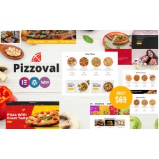 Pizzoval - Pizza, Fast Food & Restaurant WooCommerce Theme