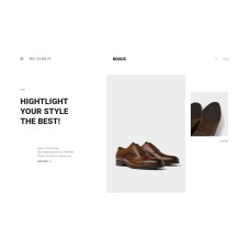 Nosus - Shoes ECommerce Minimal Elementor WooCommerce Theme