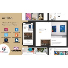 Artista - Art Gallery WooCommerce Theme