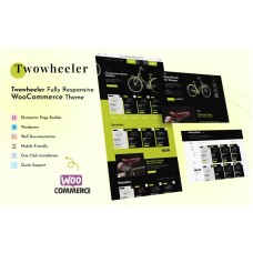 Twowheeler - Motorcycle & The Automobile Store WordPress Theme