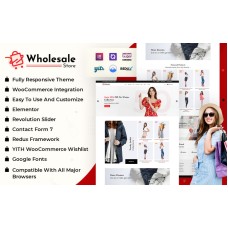 Wholesale Store Woocommerce Elementor Theme