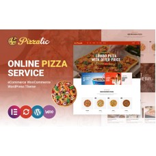 Pizzalic - Pizza and Fast Food Restaurant WooCommerce Theme