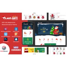 Clausgift - Christmas Gift Responsive WooCommerce Theme