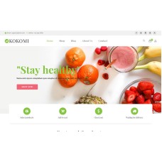 Kokomi - Organic & Food WordPress WooCommerce Theme