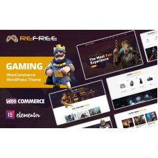 Refree Game and eSports WooCommerce Theme
