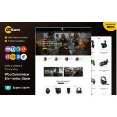 Gamestore - Online Game Elementor WooCommerce Theme