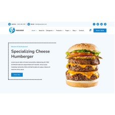 Makanan - Restaurant and Online Food Store eCommerce, WooCommerce and WordPress Theme