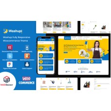 Washup - Home Cleaning & Essential Cleaning Tools WooCommerce Theme