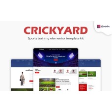 Crickyard - Sport Club Elementor WordPress theme