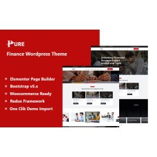 Pure - Finance Wordpress Theme