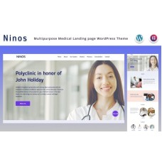 Ninos - Multipurpose Medical Landing page Elementor WordPress Theme