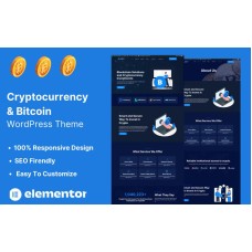 Cryptocurrency & Bitcoin WordPress Theme