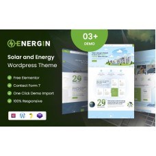 Solar - Solar & Renewable Energy WordPress Theme