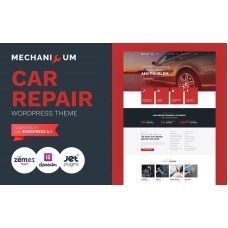 Mechanicum - Car Repair WordPress Elementor Theme