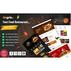 Gogrin - Fast Food Restaurant WordPress Theme
