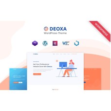 Deoxa - WordPress Landing Page Theme